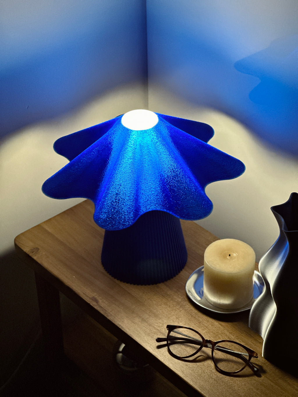 Bloom Lamp - Deep Blue